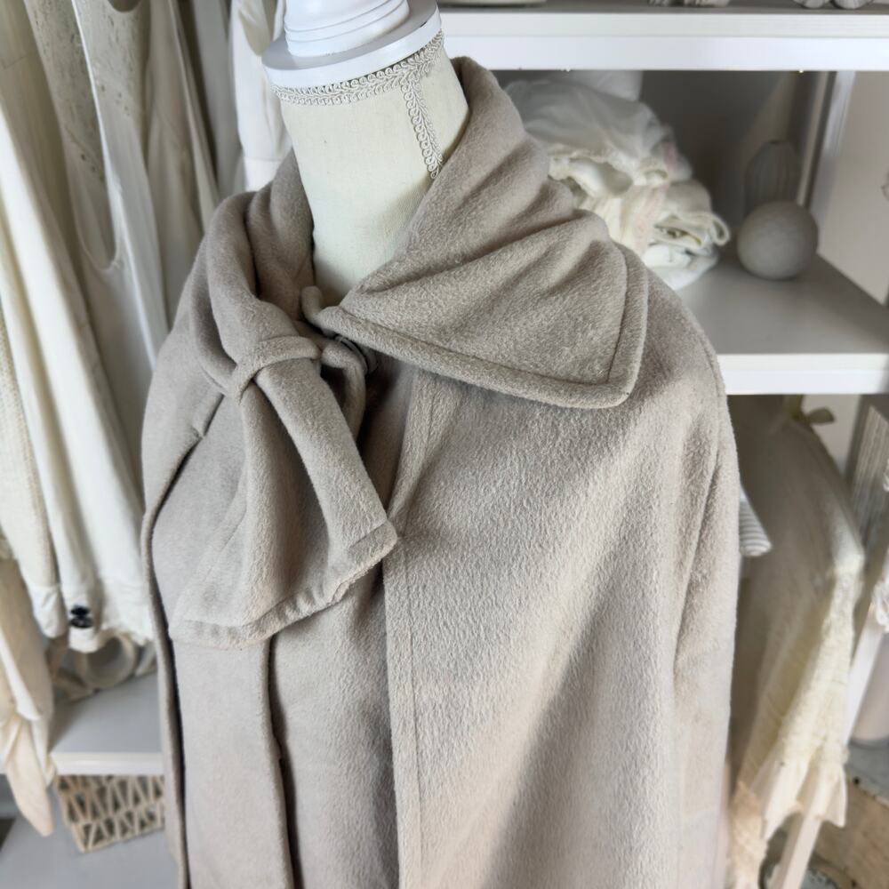 Tahari women's sz. Small Cape Coatigan classic retro vintage vibe cape # #SI-046 - Picture 5 of 9